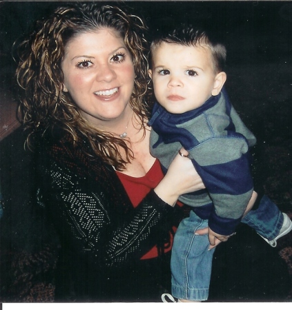 Linda and her son, CJ