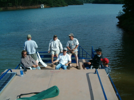 Dennis, Jack, Dave, Brian and gang Fishing