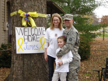 Husband home from Iraq!