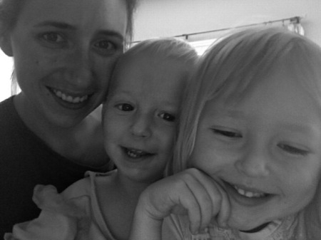 Me and two of my brood.
