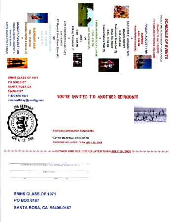 Invitation page 1 (outside)