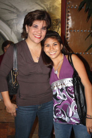 With daughter Shauna at CPK in Waikiki