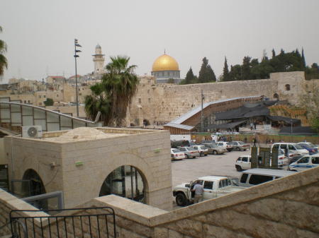 The Old City of Jerusalem from the Jewish Quarter