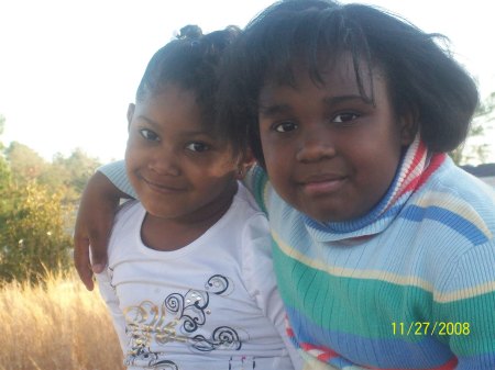 Nadeya(my baby)& Talisha(lil' cuzin)