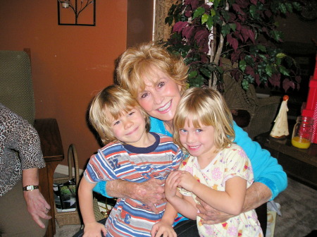 Christmas 2006 with my Grandtwins!