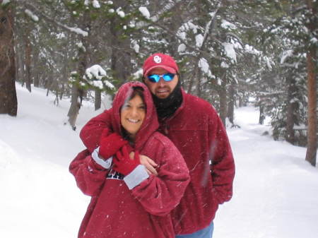 My and My Hubby in the Rocky Mountains- October 2006