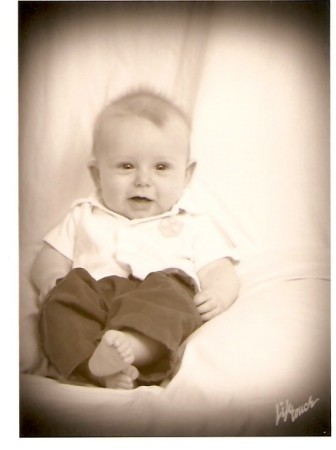 Our son Ryan at age one