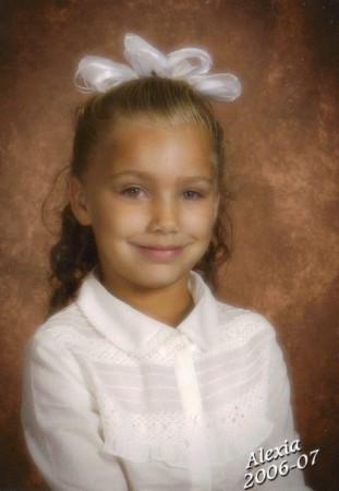 Alexia's kindergarden picture 2006