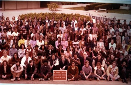 Wayne Doutt's album, Class of 75 group photo