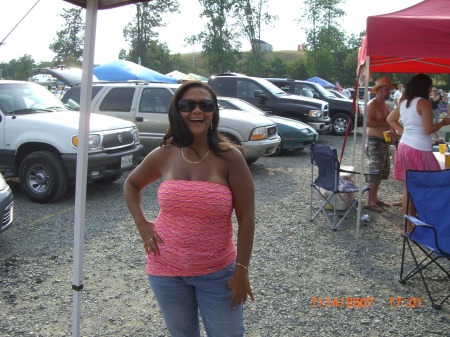 At the Toby Keith concert this year 07