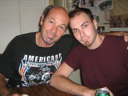 Me and my oldest son Tom