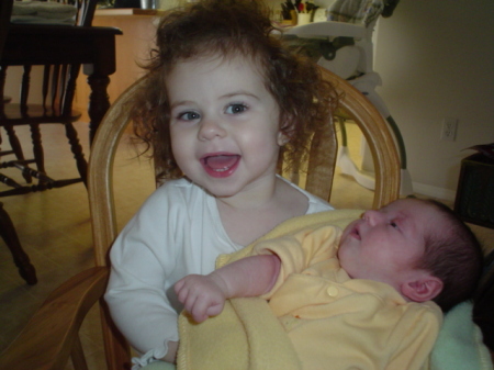 Whitney with baby Mallory