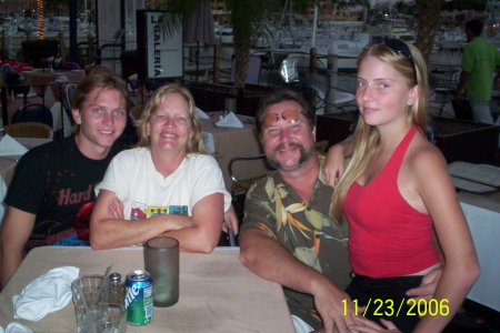 The family in Cabo