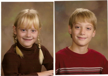 Brooke and Stephen   Ages 6 and 10