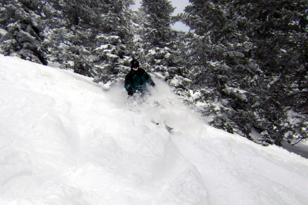 Jon Skiing in Jackson Hole 2008