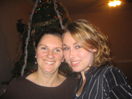 Karen & Caroline, Christmas on Sanibel 2005