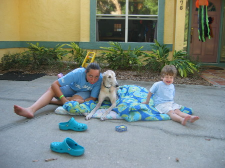 Jamie, Blue Smoke and Brady  2006