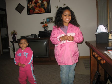 Maya & Mikaila My Grandbabies