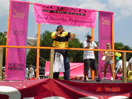 Me & Da Assazzn performin at the Sound Of TriState Show 2003