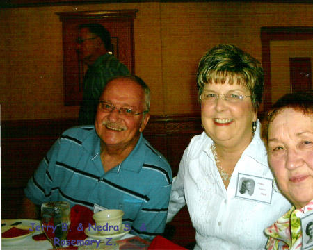 Jerry B, Nedra S, Rosemary Z.