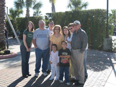 My family visiting us in Houston