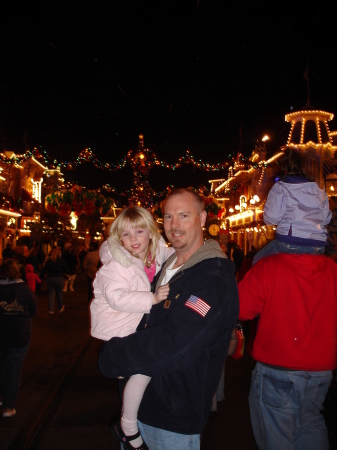Disney with daughter Alexa