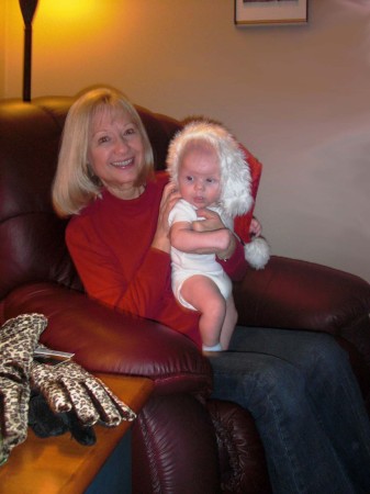 Marilyn & newest grandson