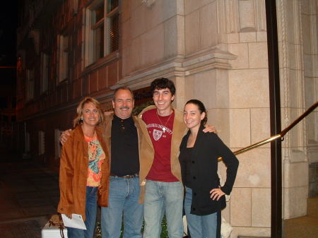 Wife Karen, Son Ryan and Daughter Emily