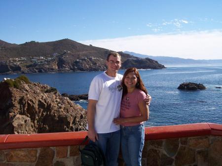 Rob and me in Ensenada.