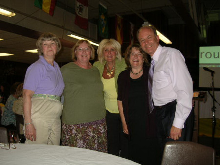 Kate Liptak with Susan Warnick and Harvey Leonard