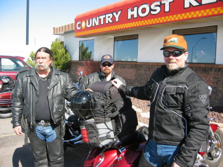 Motorcycle ride in New Mexico
