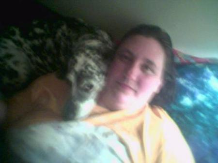 me and my dog baby