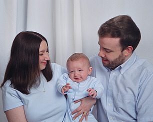 Joy, Rett and Ethan 2004