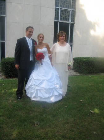 my daughter and son-in-law and me