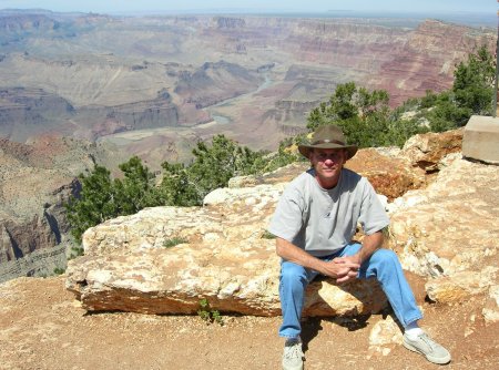 Jim at the Grand Canyon