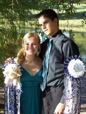 Heather and Enoch at Homecoming