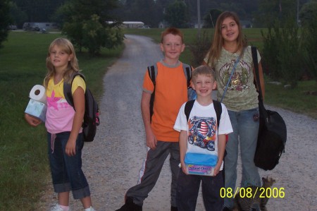 kids first day of school 2006