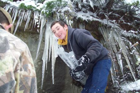Kaleb's icicle