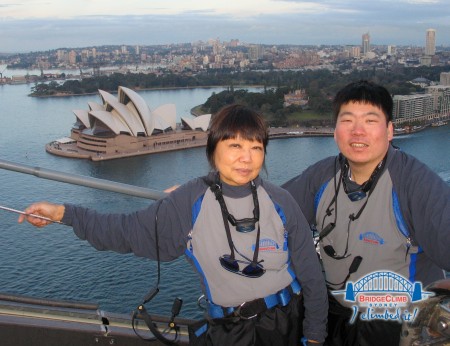 Mom & me - Sydney Harbor Bridge