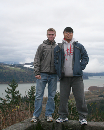 Sons James-16 (left) and Daniel-20 (right)