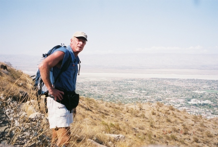 Will Corcoran climbing Mt. San Jacinto