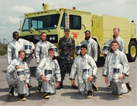 Chanute basic fire school photo 1988