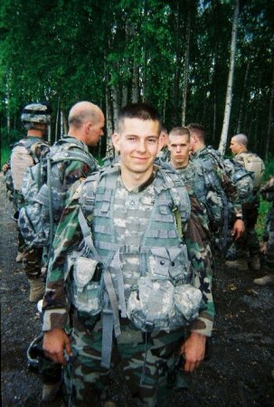 my son Jacob currently in the army