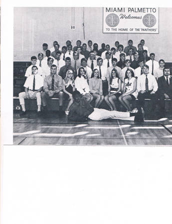 1970 Palmetto High Varsity Lettermen's Club