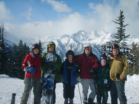 Skiing in Panorama, British Columbia