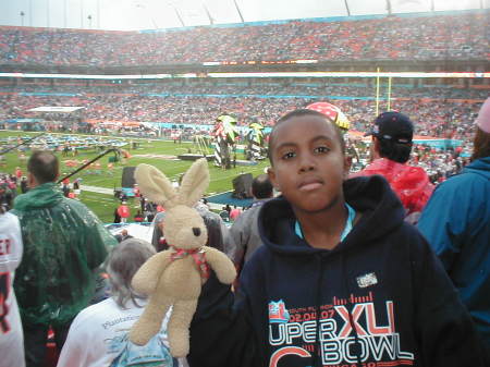 LeShon at Super Bowl 2007