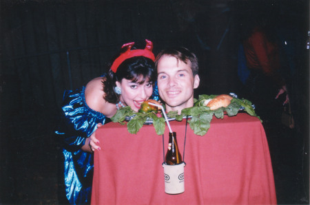 Me and Robin at Halloween
