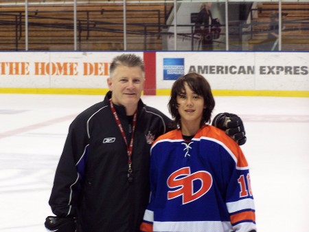 Steven and Coach Crawford