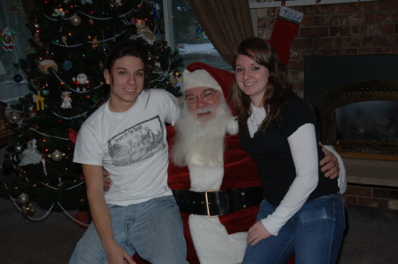 Santa with Lindsay & Joe
