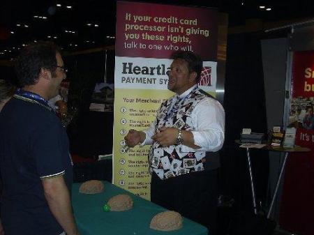 Working the Crowd at the Trade show Booth